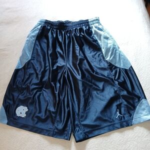 Sz.L Mens Jordan UNC Tarheels Basketball Shorts